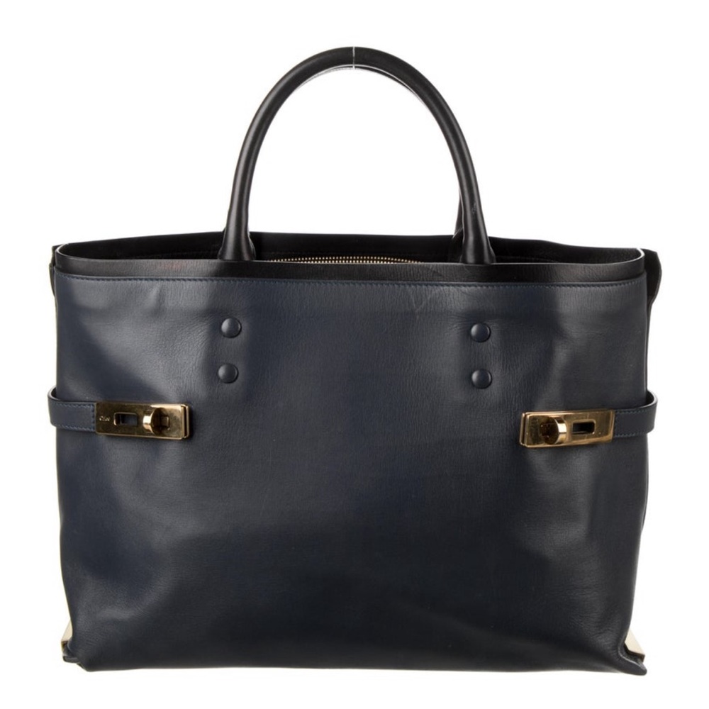 Chloé Charlotte Leather Tote - GUC